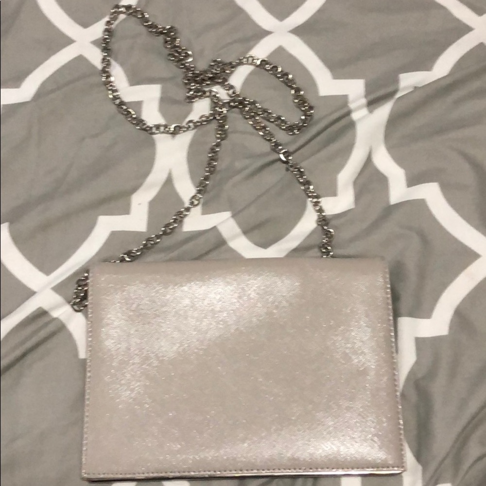 Halogen grey crossbody. Never used